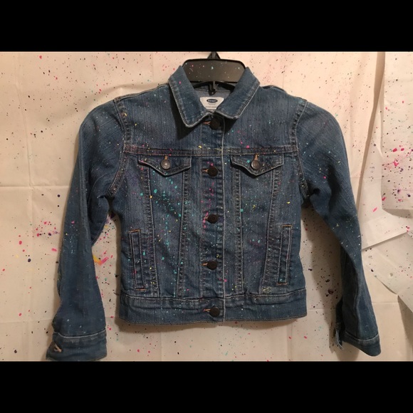 Handpainted Denim Jacket - Picture 2 of 2